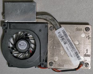 DELL LATITUDE D600 CPU COOLING FAN & HEATSINK 02N403