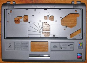 SONY VAIO VGN-S150 S160 S270 S360P PALMREST w/ SPEAKERS