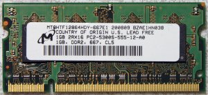 HP PAVILION DV2000 DV6000 DV9000 1GB LAPTOP RAM 434741-001