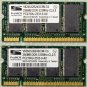 HP DV1000 512MB RAM (2X256) PC2700 DDR 333MHz 367773