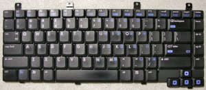 HP PAVILION DV5000 DV5100 DV5200 SERIES KEYBOARD K031802E4US