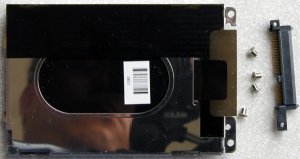 HP PAVILION DV9000 DV6000 HD HARD DRIVE CADDY w/ SCREWS & CONNECTOR 434106 -001