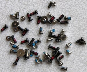 OEM HP PAVILION DV6000 DV6500 SERIES COMPLETE LAPTOP SCREWS / SCREW SET