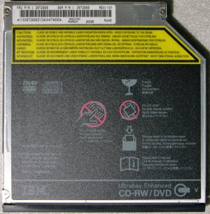 OEM IBM THINKPAD LENOVO T60 T60P T61 R60 R61 DVD CDRW 39T2669