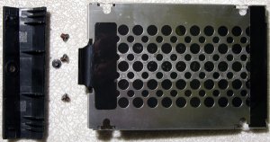 OEM IBM THINKPAD LENOVO R60 60E R61 R61E HD HARD DRIVE CADDY SCREWS w/ 4 SCREWS