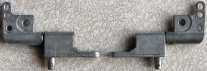 DELL LATITUDE D610 14.1" LCD SCREEN HINGES SET L & R