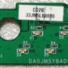 OEM DELL LATITUDE D610 M20 POWER BUTTON BOARD DA0JM5YBAD0 X3178 / 0X3178
