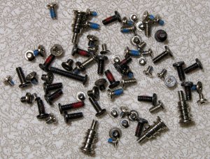 GATEWAY MA3 MA2 MX3231 MX3230 COMPLETE SCREW SCREWS SET