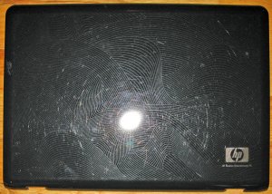 HP PAVILION DV2000 DV2500 SERIES 14.1" LCD BACK COVER 60.4F611.003