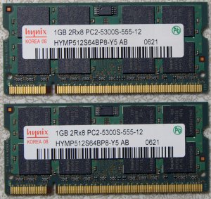 HP PAVILION DV2000 DV6000 DV9000 2GB LAPTOP RAM 417055-001