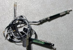 DELL LATITUDE D620 D630 D631 14" WIFI WIRELESS BLUETOOTH ANTENNA