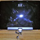 HP PAVILION TX1000 SERIES LCD BACK COVER WITH SPEAKERS CABLES & WEBCAM 441402