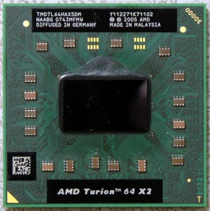 HP PAVILION DV6000 DV2000 TX1000 AMD TURION 64 x2 2.2GHz CPU TMDTL64HAX5DM