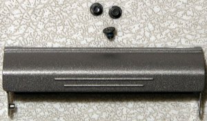 DELL LATITUDE D620 D630 HD HARD DRIVE CADDY w/ SCREWS MF267