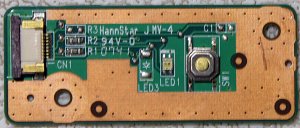 OEM ALIENWARE M9700i M9700 POWER SWITCH 40GAB040X-C000