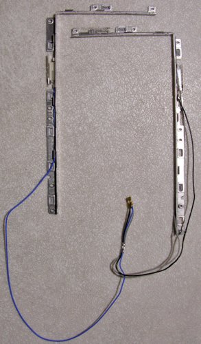 GENUINE APPLE MACBOOK 13.3" LCD BRACKETS w/ WiFi ANTENNA CABLES A1181