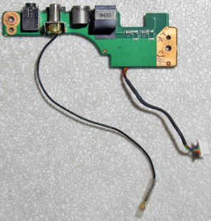 ALIENWARE M9700i M9750 S VIDEO / AUDIO BOARD 40GAB0409