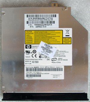OEM HP DV6000 DV9000 DVD&Acirc;&plusmn;RW MUTLI DRIVE AD-7560A 446500