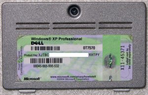 DELL LATITUDE D620 D630 RAM MEMORY COVER UD790 / 0T7570 w/ COA