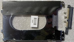 HP PAVILION DV6000 DV6500 DV6700 HD HARD DRIVE CADDY w/ SCREWS & CONNECTOR 434106 -001