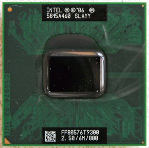 OEM HP LAVILION DV6000 DV6700 INTEL CORE 2 DUO 2.5GHz CPU SLAYY T9300