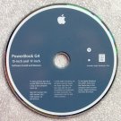 GENUINE OEM POWERBOOK G4 15" 17" MAC OS X PANTER 10.3 691-4703-A