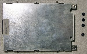 GATEWAY P-7801U HARD DRIVE CADDY 60.4V602.001 w/ SCREWS