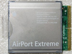 APPLE MAC iBOOK POWERBOOK AIRPORT EXTREME CARD A1026