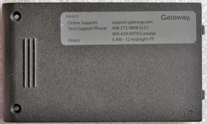 GATEWAY MX6030 6000 HARD DRIVE CADDY COVER 3JMA1HCTAD0