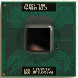OEM DELL XPS M1210 INTEL 1.83GHz CORE 2 DUO CPU SL9U3