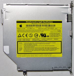 MACBOOK PRO 13" 15" 17" DVDRW SD DRIVE UJ-867 678-0563A