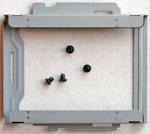 GENUINE OEM COMPAQ V5000 V5100 V5200 HD HARD DRIVE CADDY w/ SCREWS