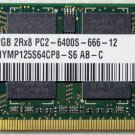HYNIX HP PAVILION DV4 2GB RAM PC2-6400S 482169 HYMP125S64CP8