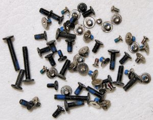 GENUINE OEM HP PAVILION DV4 1220US SERIES COMPLETE SCREW SCREWS SET