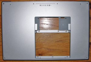 APPLE OEM MACBOOK PRO 15" BOTTOM CASE A1260 620-4355 ASSY A