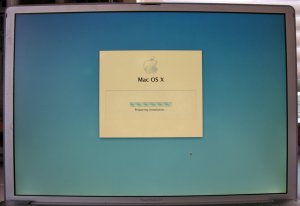 POWERBOOK G4 15.4" 1.67GHz COMPLETE LCD SCREEN ASSEMBLY