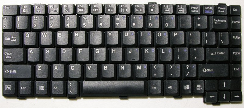 COMPAQ PRESARIO 1200 1600 KEYBOARD 171003-001 950403Q1