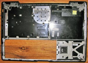 GENUINE APPLE BLACK MACBOOK 13.3" BOTTOM BASE / CASE 815-9744 A1881