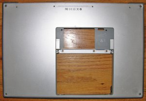 APPLE OEM MACBOOK PRO 15" BOTTOM CASE A1150 620-3375-16
