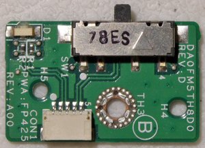 DELL 1500 1520 WIFI WIRELESS SWITCH DA0FM5TH8D0 FP425