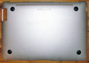 APPLE MACBOOK AIR A1237 BOTTOM BASE COVER 620-4321-B