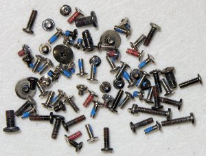 OEM SONY VAIO VGN-FE SERIES FE590P FE660E FE790G FE855E SCREW SET SCREWS