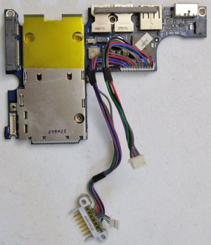 GENUINE APPLE OEM MACBOOK PRO 15" USB AUDIO / IO DC JACK BOARD A1150 820-1994-A