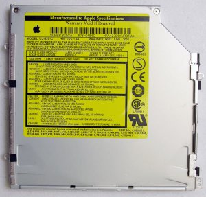 APPLE MAC POWERBOOK G4 15" DVD&Acirc;&plusmn;RW SUPER DRIVE SUPER 825CA 678-0484C  UJ-825-C