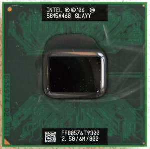 OEM HP DV6000 DV6700 CORE 2 DUO 2.5GHz CPU SLAYY T9300