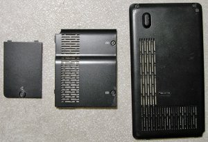 HP TX1000 TX1200 TX1300 RAM WIFI HD HARD DRIVE COVER