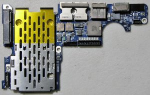 MACBOOK PRO 15" C2D USB AUDIO DC BOARD A1260 820-2273-A