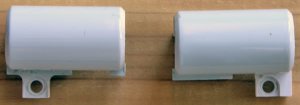 OEM HP DV6000 DV6700 SPECIAL EDITION WHITE HINGE COVERS