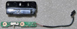 HP PAVILION TX1000 SERIES POWER SWITCH 441137 w/ COVER