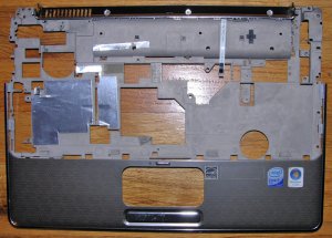 HP DV4 1220US GLOSSY BRONZE PALMREST 495662 AP03V002100